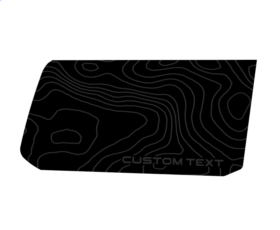 Land Cruiser Prado 250 - Rear Quarter Window - Contour Design