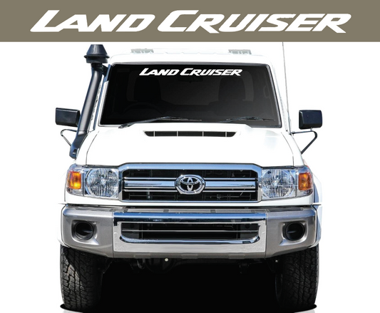 Land Cruiser Windscreen Banner - Classic Version