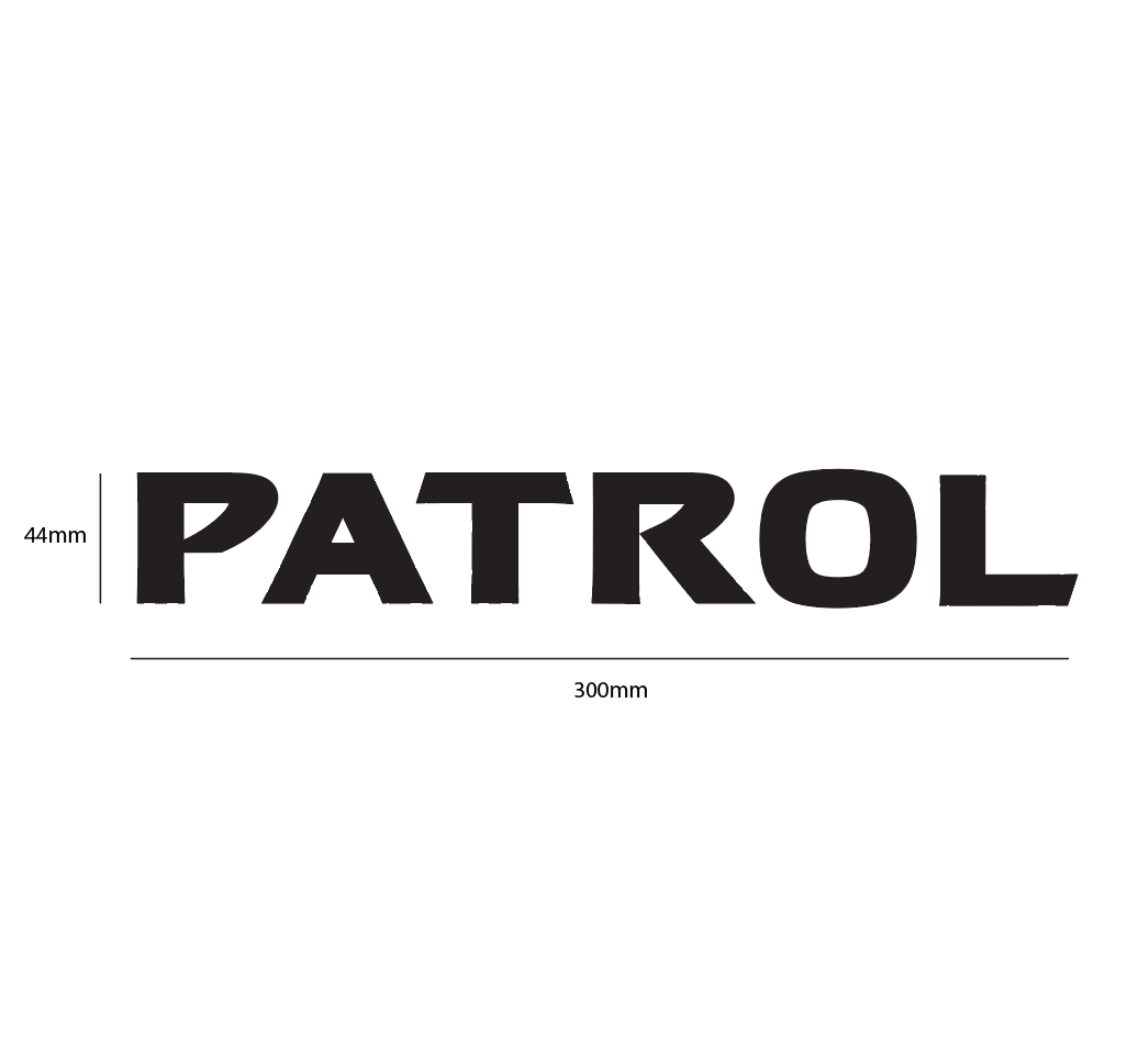 Nissan Patrol Decals