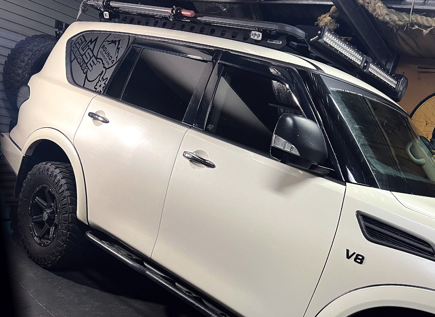 Patrol Y62 Rear Quarter Window - Custom Design