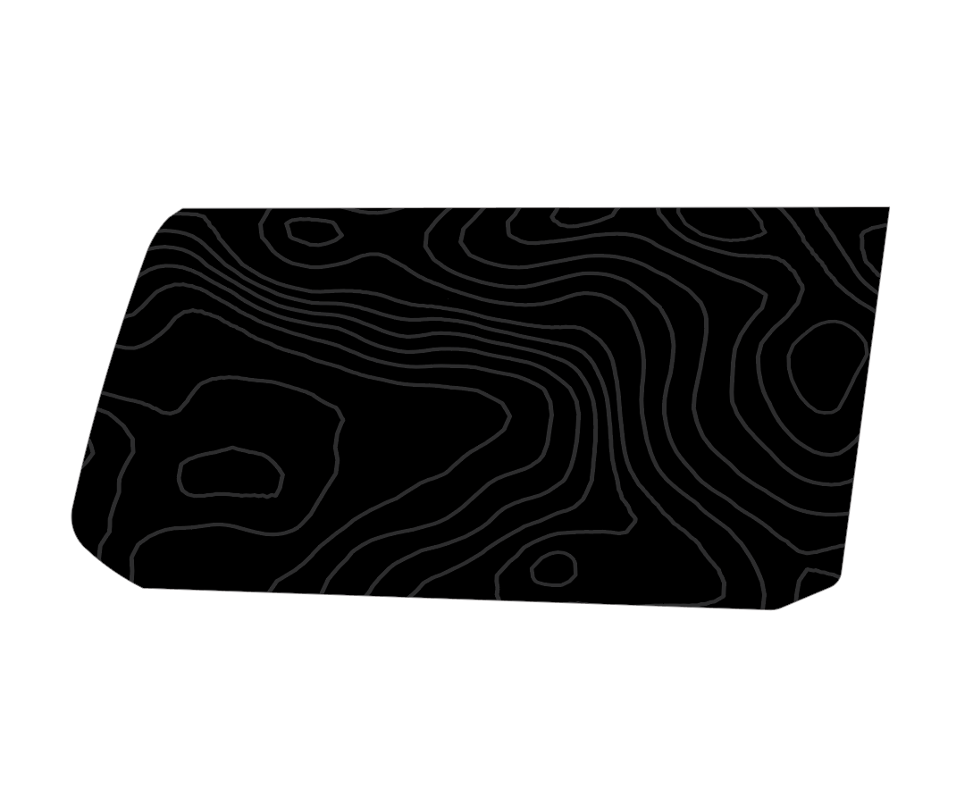 Land Cruiser Prado 250 - Rear Quarter Window - Contour Design