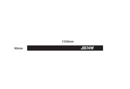 Suzuki Jimny 4 Door Decals - JB74W Logo