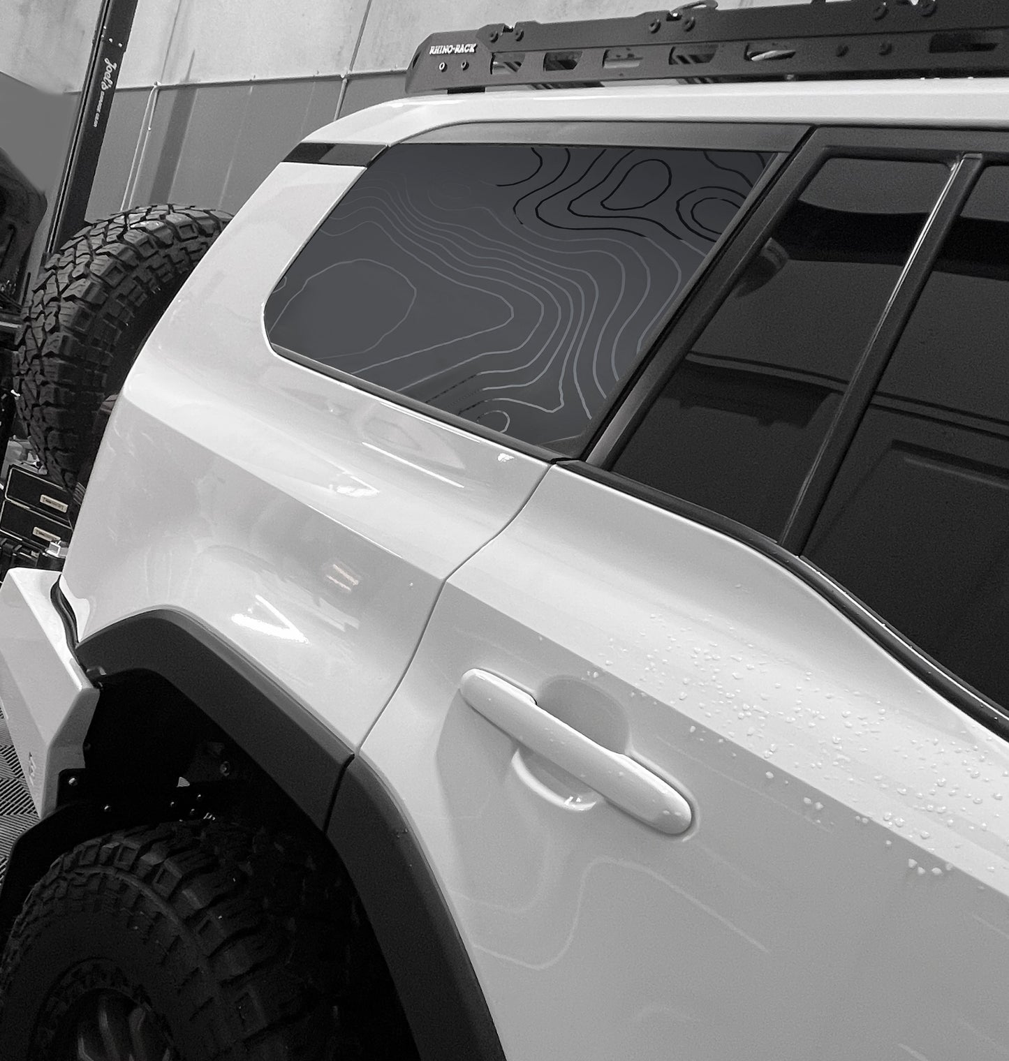 Land Cruiser Prado 250 - Rear Quarter Window - Contour Design
