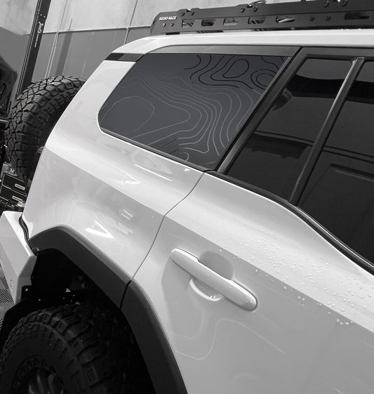 Land Cruiser Prado 250 - Rear Quarter Window - Contour Design