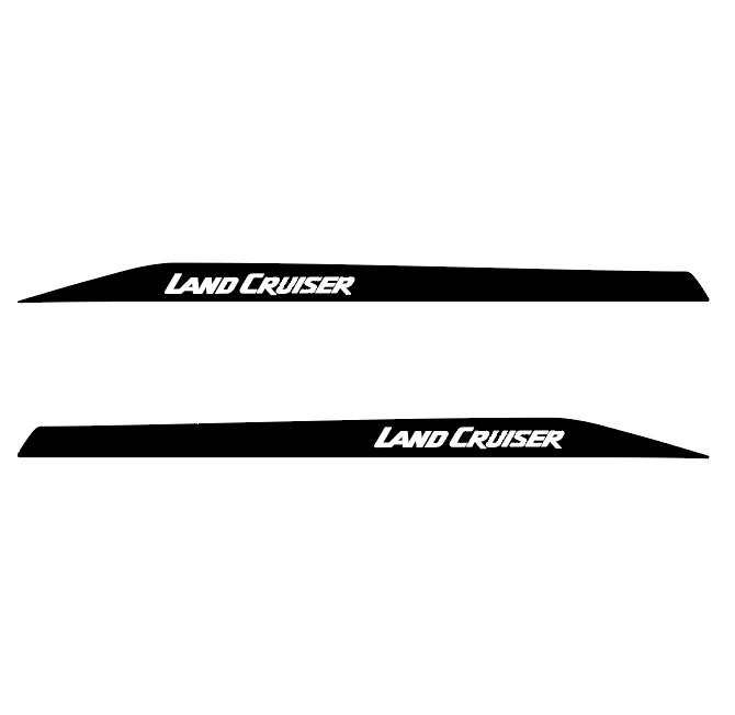 Land Cruiser 70 Series Bonnet Decals - LC70 2024+