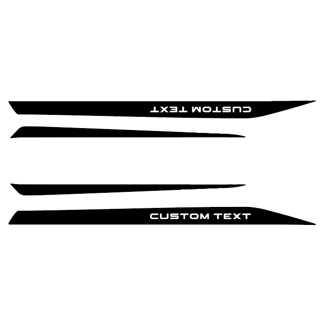 Land Cruiser 70 Series Bonnet Decals - LC70 2024+