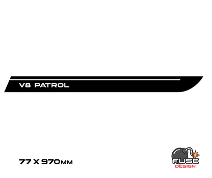 Patrol Y62 Series 5 Bonnet Decals