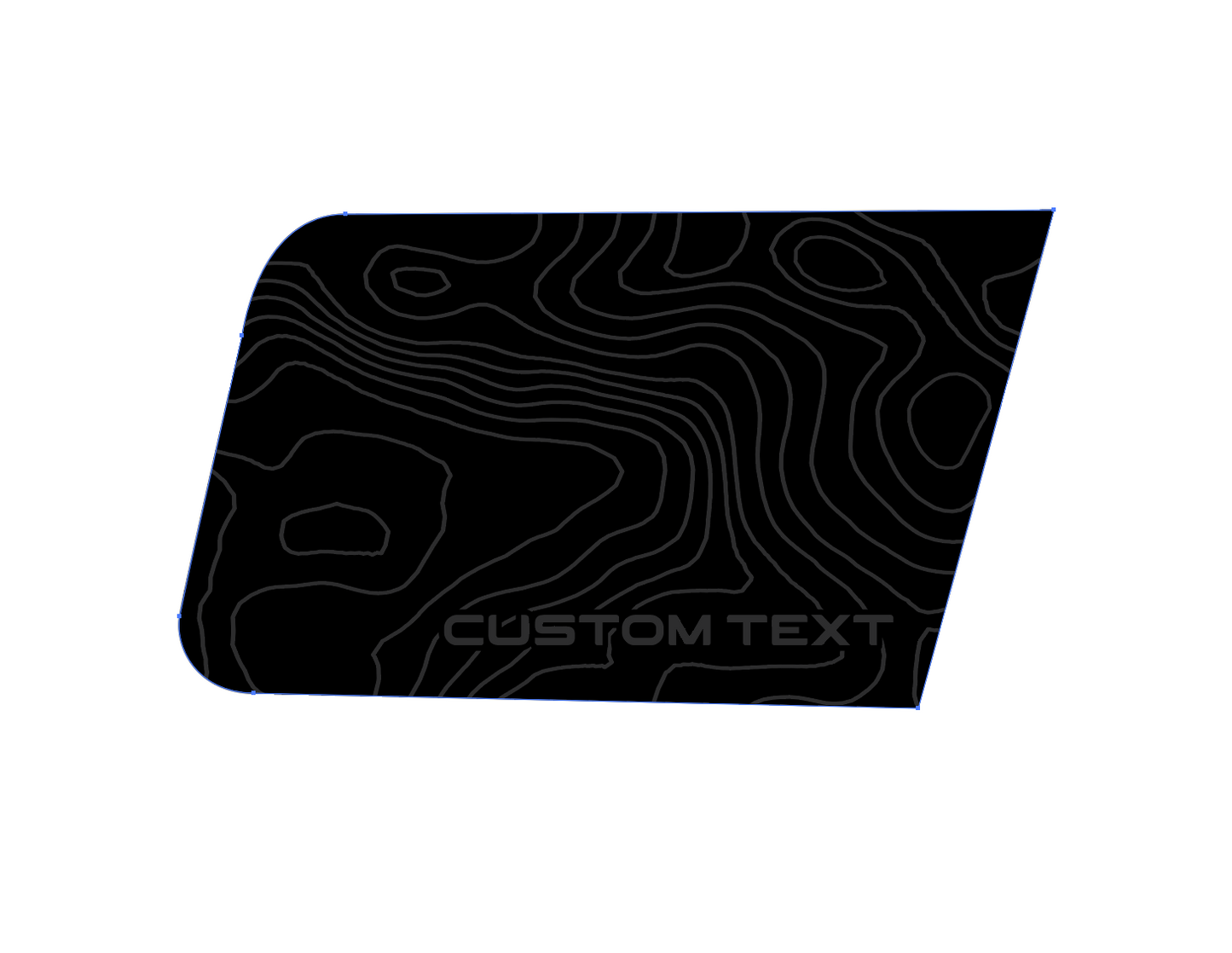 Patrol GU - Rear Quarter Window - Hexagon Design
