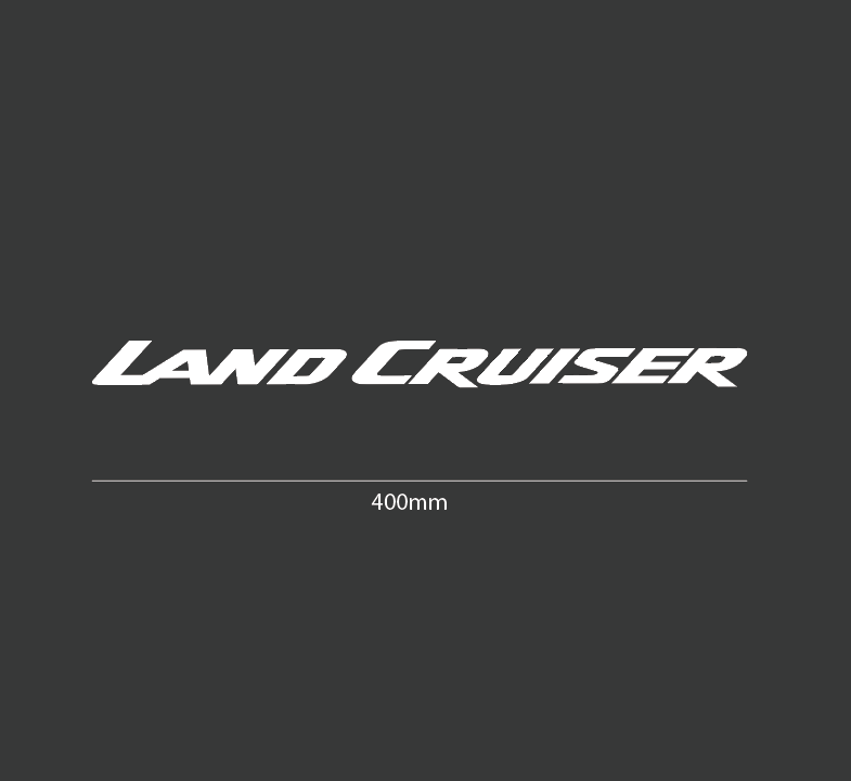 Land Cruiser Classic Font Decals – FUSE DESIGN